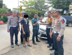 Pengemudi Diduga Gunakan Plat Nomor Palsu Tertangkap Bawa Narkoba