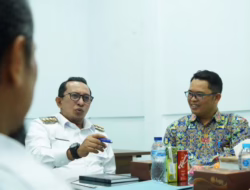Bupati Eka Putra Paparkan Proses Pembangunan SR Dihadapan Kepala Satker PPS Sumbar