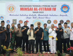 900 Pesilat dari 32 Perguruan Silat Ikuti Turnamen Silat Minsai Al-Fitrah IV