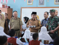 Wako Ramadhani Tinjau Launching Program MBG di SDN 03 dan SDN 05 Kampung Jawa
