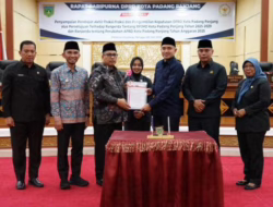 Ranperda RPJMD 2025–2029 dan Perubahan APBD 2025 Kota Padang Panjang, Akhirnya Disetujui DPRD