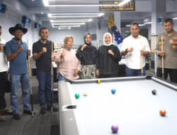 Bersama Forkopimda, Wawako Allex Resmikan Absolute Billiard di Lantai II AB Mart
