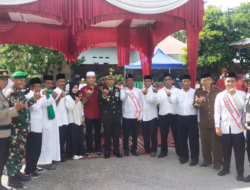 Peringati HUT RI, Mesjid Al-Bahri Parak Jigarang Laksanakan Upacara Bendera