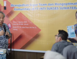Dr Aqua Dwipayana Motivasi Pegawai PT Inti Sukses Sumatera