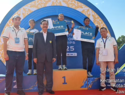Wilna Sumbang Emas Pertama Kontingen Sumbar di Kejurnas Atletik 2025