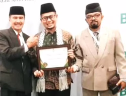 Wako Ramlan Raih Penghargaan Baznas Awards 2025