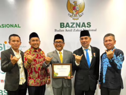 Bupati John Kenedy Azis Terima BAZNAS Award 2025 Kategori Kepala Daerah Pendukung Gerakan Zakat