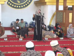 Wakil Bupati Dharmasraya Lepas 60 Jamaah Umroh di Mesjid Agung