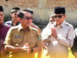Pembangunan Kantor Wali Nagari Sandi Ulakan Dimulai, Bupati JKA Letakkan Batu Pertama