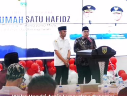 Wako Hendri Arnis Luncurkan Program “Satu Rumah Satu Hafiz”