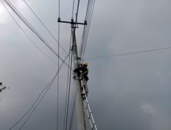 Komitmen Jaga Keandalan Internet, PLN Icon Plus Lakukan Pemeliharaan Jaringan Kabel Internet di Kerinci Kanan