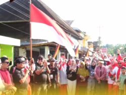 Gerak Jalan Jantung Sehat Nagari Sikucua Berlangsung Meriah