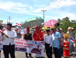 TKIT dan SDIT Darul Azzam Turut Meriahkan Pawai Alegoris HUT RI ke-80 Kecamatan Rao