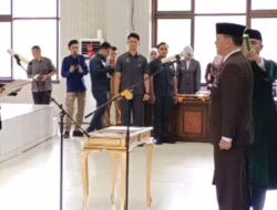 Bupati Welly Lantik Yudesri Menjadi Sekda Pasaman