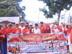 Wawako Suryadi Lepas Jalan Santai Meriahkan HUT RI ke 80