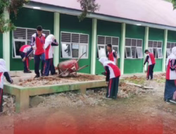 Siswa MAN 1 Padang Panjang Antusias Ikuti Papa Goro di Ganting