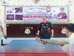Hari Lahir Kejaksaan ke-80, Kejari Padang Panjang Bangun Kebersamaan Lewat Pekan Olahraga