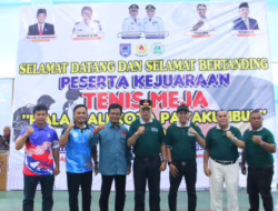 Wawako Elzadaswarman Buka Kejuaraan Tenis Meja Piala Walikota Payakumbuh