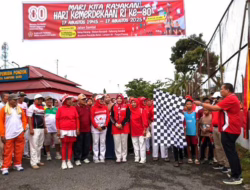 Wako Yota Balad Lepas dan Ikuti Jalan Sehat Desa Kampung Baru