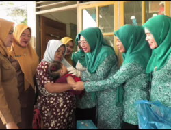 Ketua TP-PKK Pasbar Tinjau Posyandu Bandar Baru, Fokus Zero Dose dan Stunting