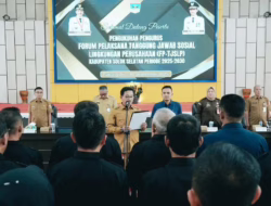 Forum TJSLP 2025–2030 Dikukuhkan, Harapan Bupati Khairunas CSR Lebih Berdampak Bagi Masyarakat