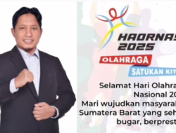Olahraga Hari Ini dan Esok: Dari Haornas untuk Sumbar dan Indonesia