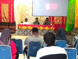 Gebyarkan Gerakan Sadar Pencatatan Nikah, KUA Talamau Sosialisasikan Edaran Dirjen Bimas Islam