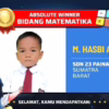 Muhammad Hasbi Alfarizqi, Siswa SD 23 Painan Raih Juara Nasional Matematika