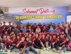 Mahasiswa KKN-PPM Universitas Ekasakti Kelompok 27, 28 dan 29 Dijemput