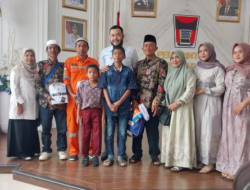 Wako Lepas Penerima Hadiah Umrah Gratis Pasukan Orange DLH dan Anggota TRC PUPR