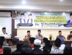 Wawako Suryadi Buka TC Kafilah Kota Solok Untuk MTQ Nasional Provinsi Sumatera Barat ke XLI