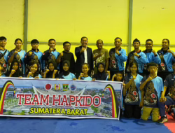 KONI Sumbar Lepas Kontingen Hapkido, Optimistis Raih 4 Emas dari Surabaya