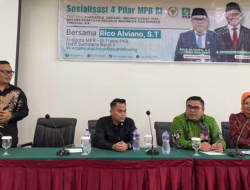 Rico Alviano Sosialisasi Empat Pilar MPR RI di Kota Padang