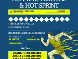 Atletik Bukittinggi Club Gelar Running Festival dan Hot Sprint Open 2025