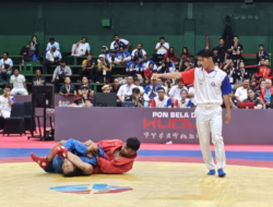 Sambo Sumbar Tambah Lagi Dua Perunggu di PON Beladiri Kudus 2025