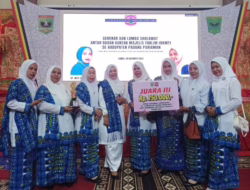 BKMT Padang Sago Raih Juara III Lomba Sholawat GOW Padang Pariaman