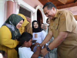 Wako Yota Balad Launching MBG 3B Kecamatan Pariaman Tengah