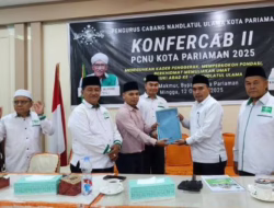 M.Nur Tuanku Bagindo dan Junaidi Arif Tuanku Sidi Pimpin PCNU Kota Pariaman 2025-2030