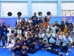 Pesenam Payakumbuh Pertahankan Gelar Juara Umum Kejurprov Gymnastics Sumbar