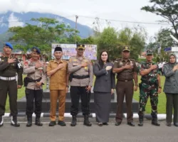 Polres Gelar Apel Kesiapan Tanggap Darurat Bencana Hidrometeorologi