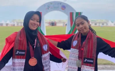 Allyne Sumbang Dua Medali untuk Indonesia di SEA U18 & U20 Championships 2025
