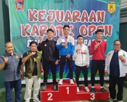 1946 Karateka Berlaga di Kejuaraan Karate Open Piala Wali Kota Padang