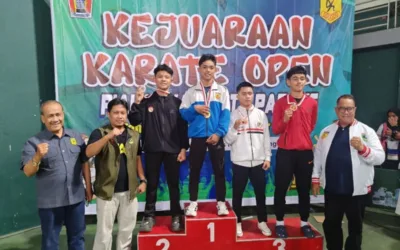 1946 Karateka Berlaga di Kejuaraan Karate Open Piala Wali Kota Padang