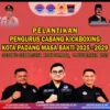 KBI Kota Padang Dilantik, Langsung Helat Kejurda Kick Boxing se-Sumbar di Agus Salim