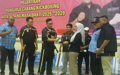 Pengurus KBI Padang Dilantik, Tegaskan Dukungan Penuh untuk Porprov Sumbar 2026