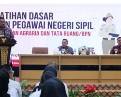 Tutup Latsar Gelombang 1 Tahun 2025, Ini Pesan Sekjen Kementerian ATR/BPN Kepada CPNS dalam Bertugas