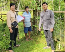 Kantor Pertanahan Pesisir Selatan Laksanakan Pemeriksaan Lapangan di Lunang dan Airpura