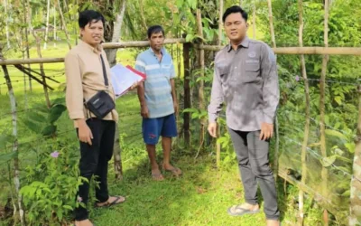 Kantor Pertanahan Pesisir Selatan Laksanakan Pemeriksaan Lapangan di Lunang dan Airpura