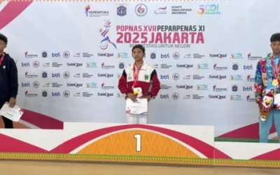 Tim Senam Sumbar Raih 4 Medali di Popnas 2025 Jakarta, Irfanda Gussalim Raih Emas