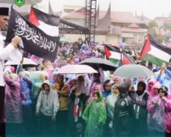 Donasi Rp310 Juta Terkumpul pada Aksi Bela Palestina dan Konser Amal